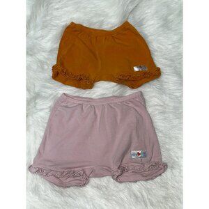 Hidees Shorts Lot of 2 - Girls 4-6X Pink and Orange